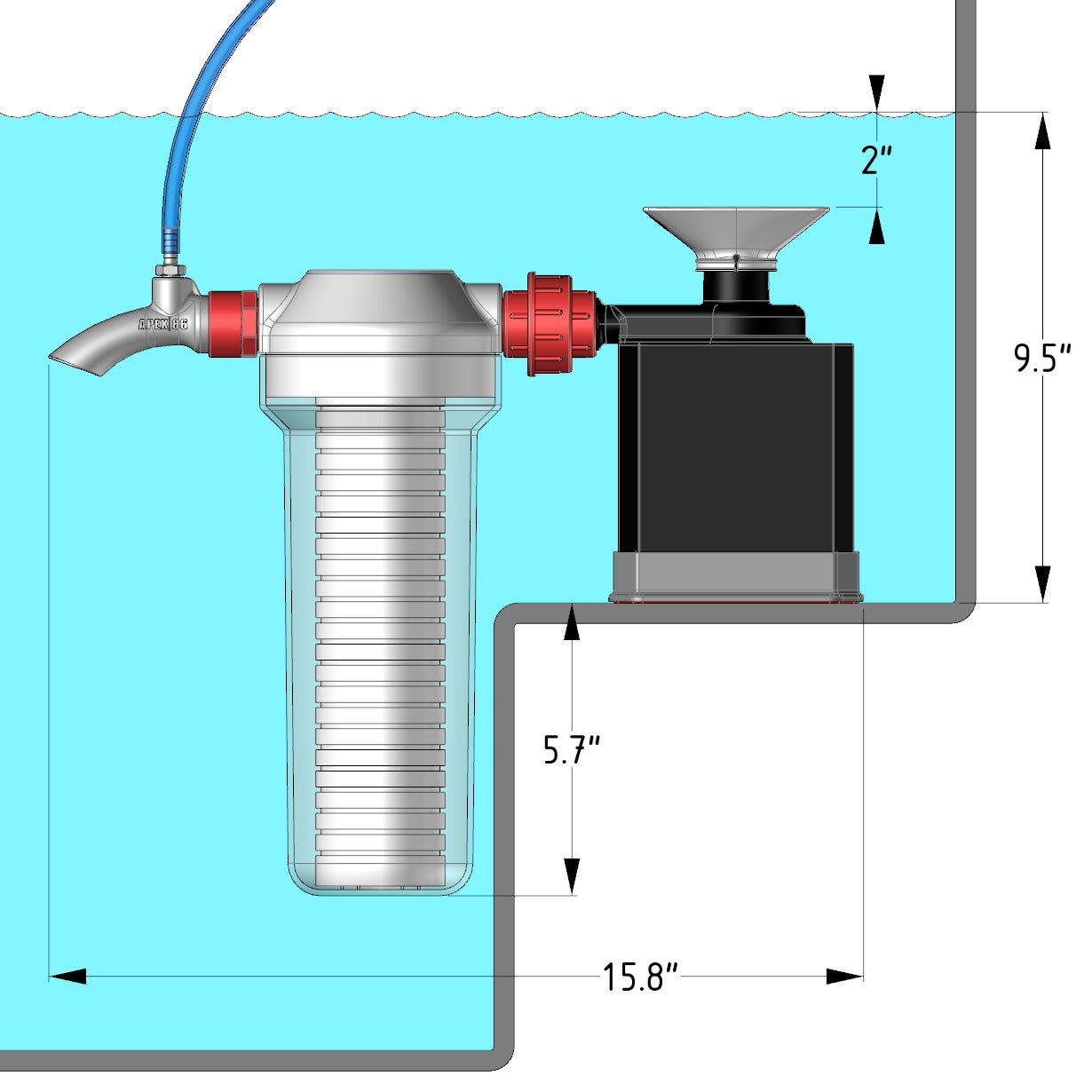 Complete Minimalist Filtration System - APEX86